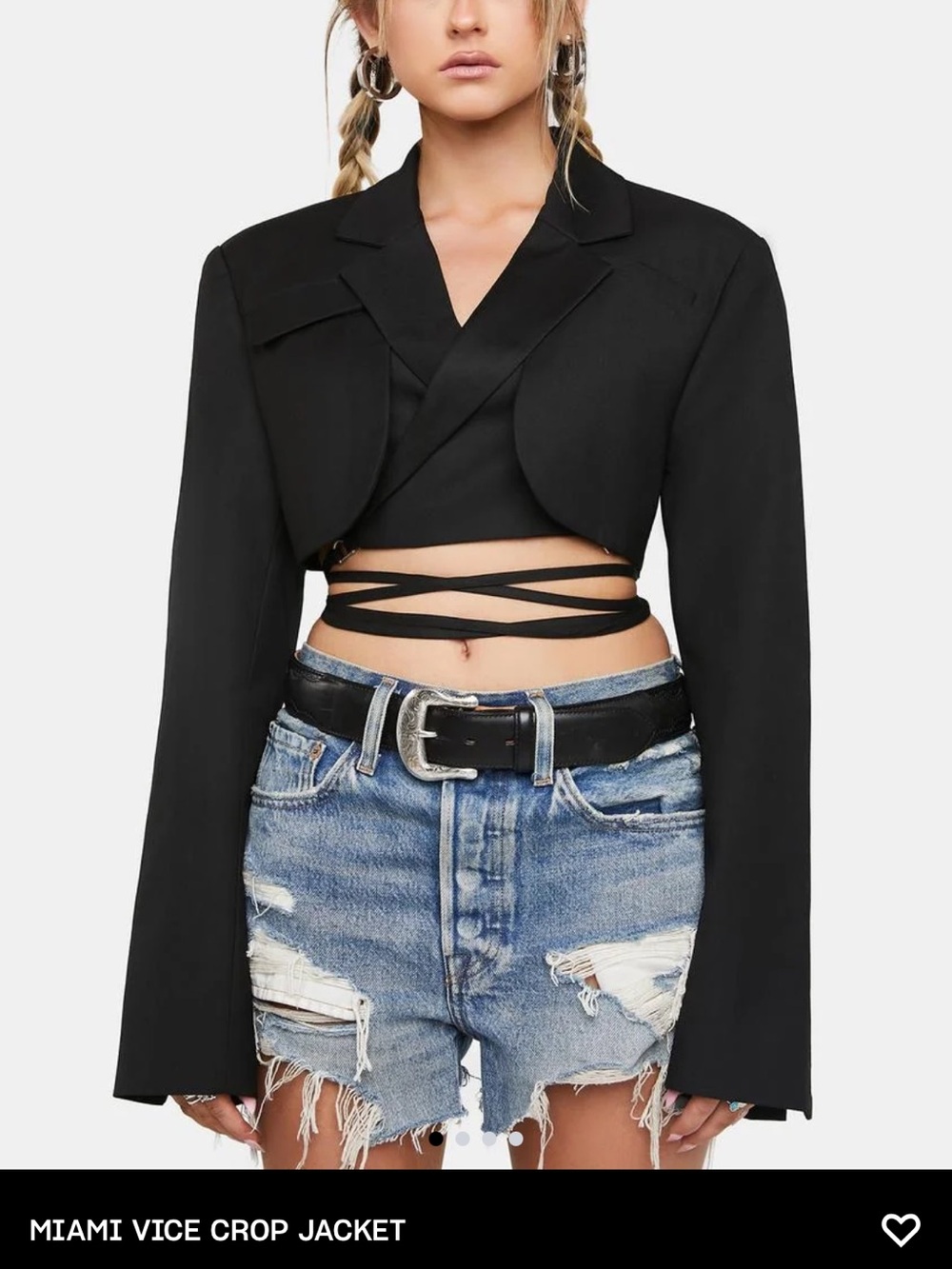 MIAMI VICE CROP JACKET